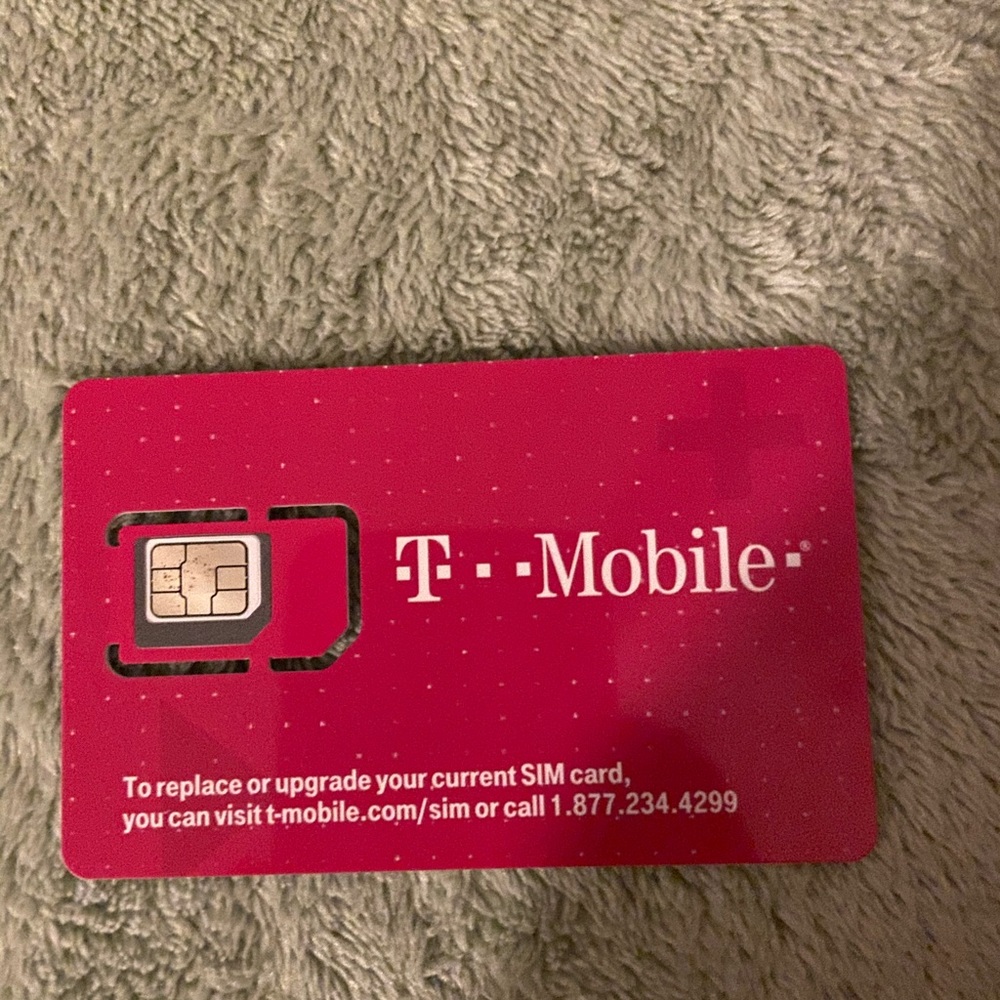SIM card T-Mobile activation expires 11/20